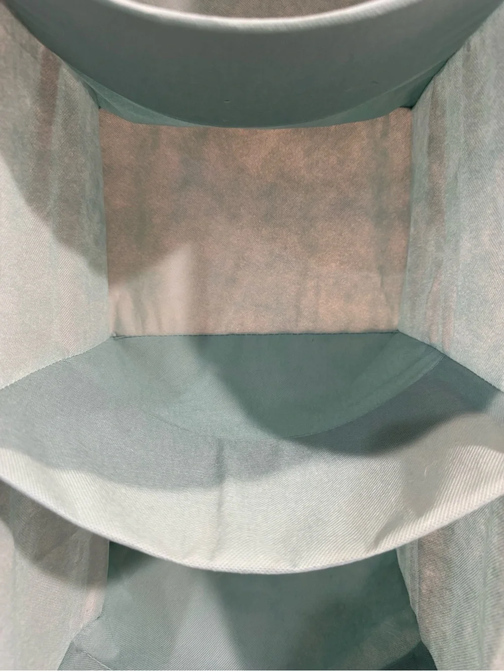 Fabric Hanging Organizer - Teal Over-the-Rod Storage